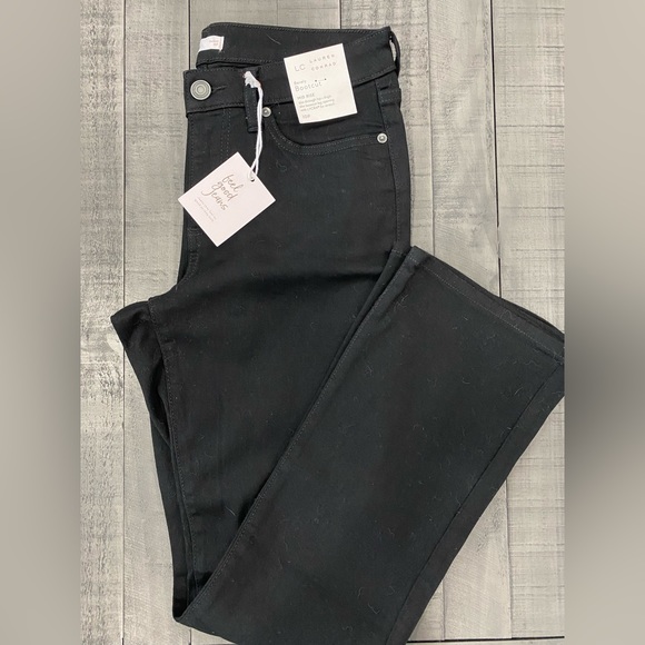Women’s Lauren Conrad Bootcut Jeans; Black; Size 10P; NWT NVR WORN - Picture 4 of 5
